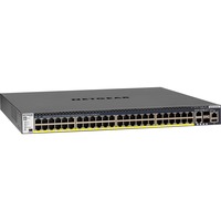 Netgear GSM4352PB Gestito L2/L3/L4 Gigabit Ethernet (10/100/1000) Supporto Power over Ethernet (PoE) 1U Nero, Interruttore Gestito, L2/L3/L4, Gigabit Ethernet (10/100/1000), Supporto Power over Ethernet (PoE), Montaggio rack, 1U