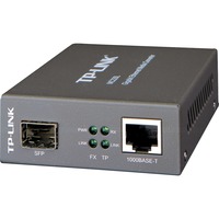 TP-Link Omada MC220L convertitore multimediale di rete 1000 Mbit/s Modalità multipla, Modalità singola Nero grigio, 1000 Mbit/s, IEEE 802.3ab, IEEE 802.3x, IEEE 802.3z, Gigabit Ethernet, 10,100,1000 Mbit/s, Full, Half, Cat5, Cat5e, Cat6