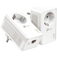 TP-Link TL-PA7017P KIT adattatore di rete PowerLine 1000 Mbit/s Collegamento ethernet LAN Bianco 2 pz, PowerLAN bianco, 1000 Mbit/s, IEEE 1901, IEEE 802.3, IEEE 802.3ab, IEEE 802.3u, Tipo E/F, Gigabit Ethernet, 10,100,1000 Mbit/s, HomePlug AV2