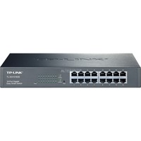 TP-Link TL-SG1016DE Gestito L2 Gigabit Ethernet (10/100/1000) 1U Nero, Interruttore Nero, Gestito, L2, Gigabit Ethernet (10/100/1000), Montaggio rack, 1U