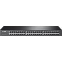 TP-Link TL-SG1048 Non gestito Gigabit Ethernet (10/100/1000) 1U Nero, Interruttore Nero, Non gestito, Gigabit Ethernet (10/100/1000), Full duplex, Montaggio rack, 1U