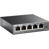 TP-Link TL-SG105E switch di rete Gestito L2 Gigabit Ethernet (10/100/1000) Nero, Interruttore Gestito, L2, Gigabit Ethernet (10/100/1000)