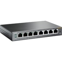 TP-Link TL-SG108PE Gestito L2 Gigabit Ethernet (10/100/1000) Supporto Power over Ethernet (PoE) Nero, Interruttore Nero, Gestito, L2, Gigabit Ethernet (10/100/1000), Supporto Power over Ethernet (PoE)