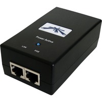 Ubiquiti POE-48-24W-G Gigabit Ethernet 48 V, Iniettore PoE Nero, Gigabit Ethernet, 10,100,1000 Mbit/s, Nero, CE, FCC, IC, UL, 48 V, 100 - 240 V