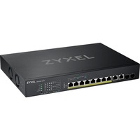 Zyxel XS1930-12HP-ZZ0101F switch di rete Gestito L3 10G Ethernet (100/1000/10000) Supporto Power over Ethernet (PoE) Nero, Interruttore Gestito, L3, 10G Ethernet (100/1000/10000), Supporto Power over Ethernet (PoE), Montaggio rack