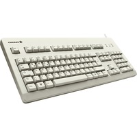 CHERRY G80-3000 tastiera Universale USB QWERTY Inglese US Grigio beige, Full-size (100%), Cablato, USB, Interruttore a chiave meccanica, QWERTY, Grigio