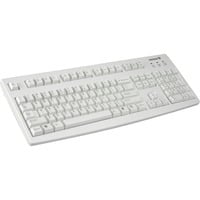 CHERRY G83-6104 tastiera Universale USB QWERTY Inglese US Grigio beige, Full-size (100%), Cablato, USB, QWERTY, Grigio