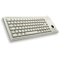 CHERRY G84-4400 tastiera Universale PS/2 QWERTY Inglese US Grigio beige, Full-size (100%), Cablato, PS/2, QWERTY, Grigio