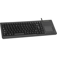 CHERRY XS Touchpad tastiera Universale USB QWERTY Inglese US Nero Nero, Full-size (100%), Cablato, USB, QWERTY, Nero