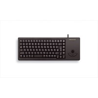 CHERRY XS Trackball tastiera Universale USB QWERTY Inglese US Nero Nero, Full-size (100%), Cablato, USB, QWERTY, Nero