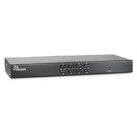 Inter-Tech KVM AS-9108DU switch per keyboard-video-mouse (kvm) Montaggio rack Nero, Switch KVM 1920 x 1080 Pixel, Full HD, Montaggio rack, Nero