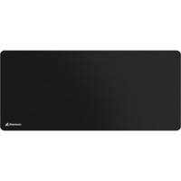 Sharkoon 1337 V2 Gaming Mat XXL Tappetino per mouse per gioco da computer Nero, Gioco mouse pad Nero, Nero, Monocromatico, Barra appoggiaferro antiscivolo, Tappetino per mouse per gioco da computer