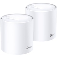 TP-Link Deco X60 Dual-band (2.4 GHz/5 GHz) Wi-Fi 6 (802.11ax) Bianco 2 Interno, Router di rete bianco, Bianco, Interno, Potenza, status, Dual-band (2.4 GHz/5 GHz), Wi-Fi 6 (802.11ax), 802.11a, 802.11b, 802.11g, Wi-Fi 4 (802.11n), Wi-Fi 5 (802.11ac), Wi-Fi 6 (802.11ax)