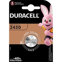 Duracell CR2450 3V Batteria monouso Litio Batteria monouso, CR2450, Litio, 3 V, 1 pz, 84 mm