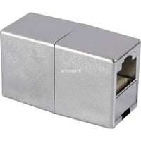 Digitus Accoppiamento modulare RJ45 CAT 5e, classe D, Frizione classe D, CAT5e, Argento, Cina