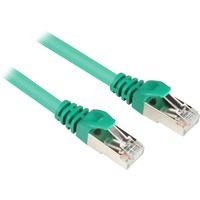 Sharkoon 1.5m Cat.6 S/FTP cavo di rete Verde 1,5 m Cat6 S/FTP (S-STP) verde, 1,5 m, Cat6, S/FTP (S-STP), RJ-45, RJ-45