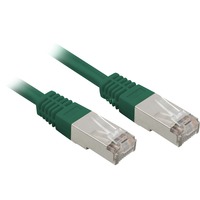 Sharkoon CAT.5e Network Cable RJ45 green 0.5 m 0.5m Verde cavo di rete verde, 0,5 m, RJ-45, RJ-45, Verde, Vendita al dettaglio