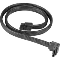 SilverStone CP08 cavo SATA 0,5 m Nero Nero, 0,5 m, SATA I, Maschio/Maschio, Nero