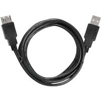 goobay 68904 cavo USB 3 m USB 2.0 USB A Nero, Cavo di prolunga Nero, 3 m, USB A, USB A, USB 2.0, 480 Mbit/s, Nero