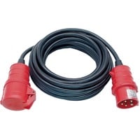 Brennenstuhl H07RN-F 5G2,5 Nero 10 m, Cavo di prolunga Nero, 5, 10 m, 16 A
