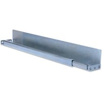 Digitus Guide di scorrimento con supporto a L per armadi di rete da 483 mm (19"), Ferroviario 2,65 kg, 52 mm, 600 mm, 44 mm, 48,3 cm (19"), 65 mm