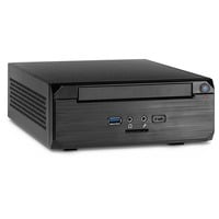 Inter-Tech MW-02 II Mini Tower Nero, Case HTPC Nero, Mini Tower, PC, Nero, ITX, 4 cm, CE