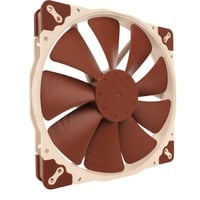 Noctua NF-A20 PWM Case per computer Ventilatore 20 cm Beige, Marrone, Ventola crema/marrone, Ventilatore, 20 cm, 350 Giri/min, 800 Giri/min, 18,1 dB, 146,9 m³/h