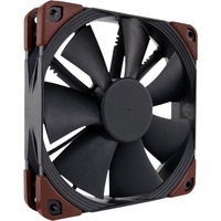 Noctua NF-F12 industrialPPC-3000 PWM Case per computer Ventilatore 12 cm Nero, Marrone, Ventola Ventilatore, 12 cm, 750 Giri/min, 3000 Giri/min, 43,5 dB, 186,7 m³/h
