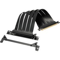 Sharkoon 4044951030200 kit di fissaggio, Scheda di montaggio Nero, Universale, Supporto GPU, Metallo, Nero, 0,28 m, 1 pz