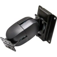 Ergotron 100 Series Double Pivot 61 cm (24"), Montaggio a parete Nero, 61 cm (24"), 10,4 kg, 75 x 75 mm, 100 x 100 mm, 0 - 180°, Metallo