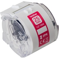 Brother CZ-1004 nastro per etichettatrice Etichetta continua, CZ, Bianco, Termica diretta, Filippine, 5 anno/i