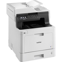 Brother DCP-L8410CDW stampante multifunzione Laser A4 2400 x 600 DPI 31 ppm Wi-Fi grigio/Nero, Laser, Stampa a colori, 2400 x 600 DPI, A4, Stampa diretta, Nero, Bianco