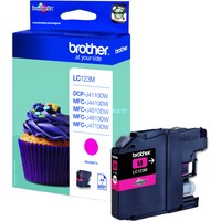 Brother LC123M cartuccia d'inchiostro 1 pz Originale Magenta Magenta, Inchiostro a base di pigmento, 1 pz, 600 pagine, Confezione singola, Vendita al dettaglio