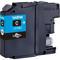Brother LC12EC cartuccia d'inchiostro 1 pz Originale Ciano Ciano, 1 pz, 1200 pagine, Confezione singola