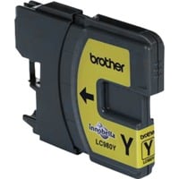 Brother LC980Y cartuccia d'inchiostro 1 pz Originale Giallo Giallo, Inchiostro a base di pigmento, 1 pz, 260 pagine, Confezione singola, Vendita al dettaglio