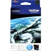 Brother LC985C cartuccia d'inchiostro 1 pz Originale Ciano Ciano, 1 pz, 260 pagine, Confezione singola, Vendita al dettaglio
