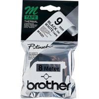 Brother M-K221BZ nastro per etichettatrice Nero su bianco, Nastro di scrittura Nero su bianco, M, Nero, Trasferimento termico, Brother, PT-M95, PT-90