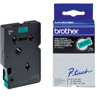 Brother TC-701 nastro per etichettatrice Nero su verde, Nastro di scrittura Nero su verde, TC, Nero, Giappone, 5 anno/i, Brother