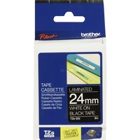 Brother TZE-355 nastro per etichettatrice Bianco su nero, Nastro di scrittura Bianco su nero, TZe, Trasferimento termico, Filippine, 5 anno/i, Brother