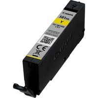 Canon Cartuccia d'inchiostro giallo a resa elevata CLI-581XXL Giallo, Inchiostro colorato, 11,7 ml, 1 pz, 322 pagine, Confezione singola