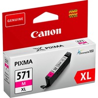 Canon Cartuccia d'inchiostro magenta a resa elevata CLI-571 M XL Resa elevata (XL), Magenta, Inchiostro a base di pigmento, 11 ml, 1 pz, 645 pagine