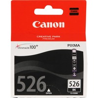 Canon Cartuccia d'inchiostro nero CLI-526BK Nero, Inchiostro a base di pigmento, 1 pz, Vendita al dettaglio