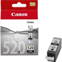 Canon Cartuccia d'inchiostro nero PGI-520 BK Nero per foto, Inchiostro colorato, 1 pz, 341 pagine, Vendita al dettaglio
