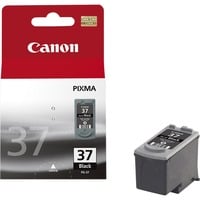 Canon Cartuccia d'inchiostro nero PG-37BK Nero, Inchiostro a base di pigmento, 1 pz, Vendita al dettaglio