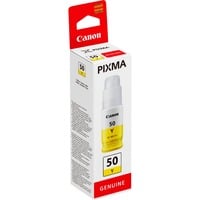 Canon GI-50 Y, Resa elevata, Flacone d'inchiostro, Giallo Resa elevata, Flacone d'inchiostro, Giallo, Giallo, Inchiostro a base di pigmento, 1 pz, 7700 pagine