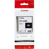 Canon PFI-120BK cartuccia d'inchiostro 1 pz Originale Nero Nero, Nero, Inchiostro a base di pigmento, 130 ml, 1 pz