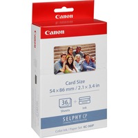 Canon Set inchiostro a colori KC-36IP e carta 54 x 86 mm, 36 fogli, Carta fotografica 36 fogli