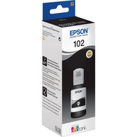 Epson 102 EcoTank flacone inchiostro nero Originale, Nero, Epson, - EcoTank ET-4750 - EcoTank ET-3750 - EcoTank ET-3700 - EcoTank ET-2750 - EcoTank ET-2700, 127 ml, Stampa inkjet