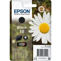 Epson Daisy Cartuccia Margherita Nero Inchiostri Claria Home 18, Inchiostro Resa standard, Nero, Inchiostro a base di pigmento, 5,2 ml, 1 pz, 175 pagine