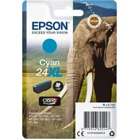 Epson Elephant Cartuccia Ciano XL, Inchiostro Resa elevata (XL), Ciano, 8,7 ml, 1 pz, 740 pagine